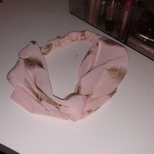 Pink feather headband 2 for $5